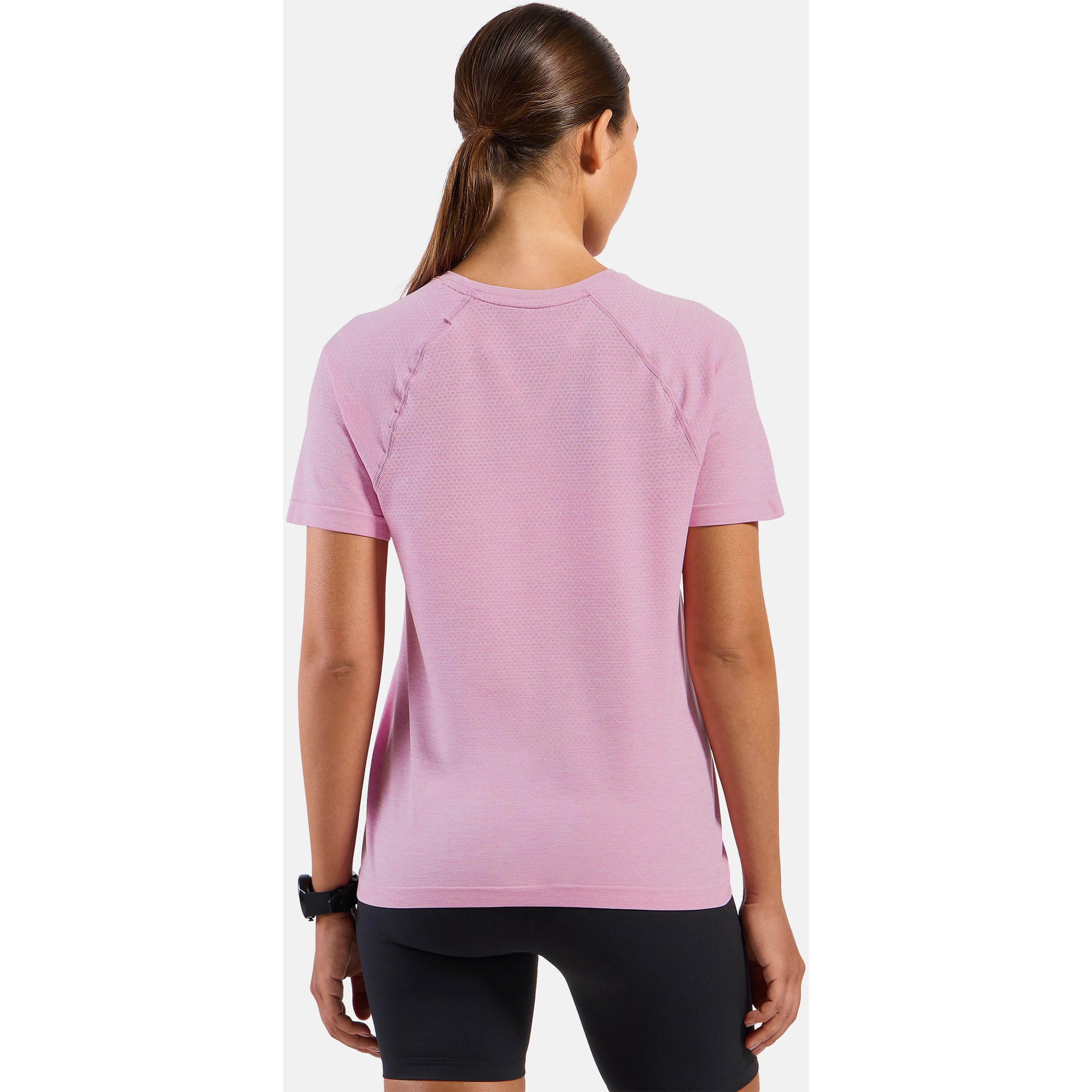 Odlo Essential Seamless koszulka do biegania damska różowa - Hyper pink L