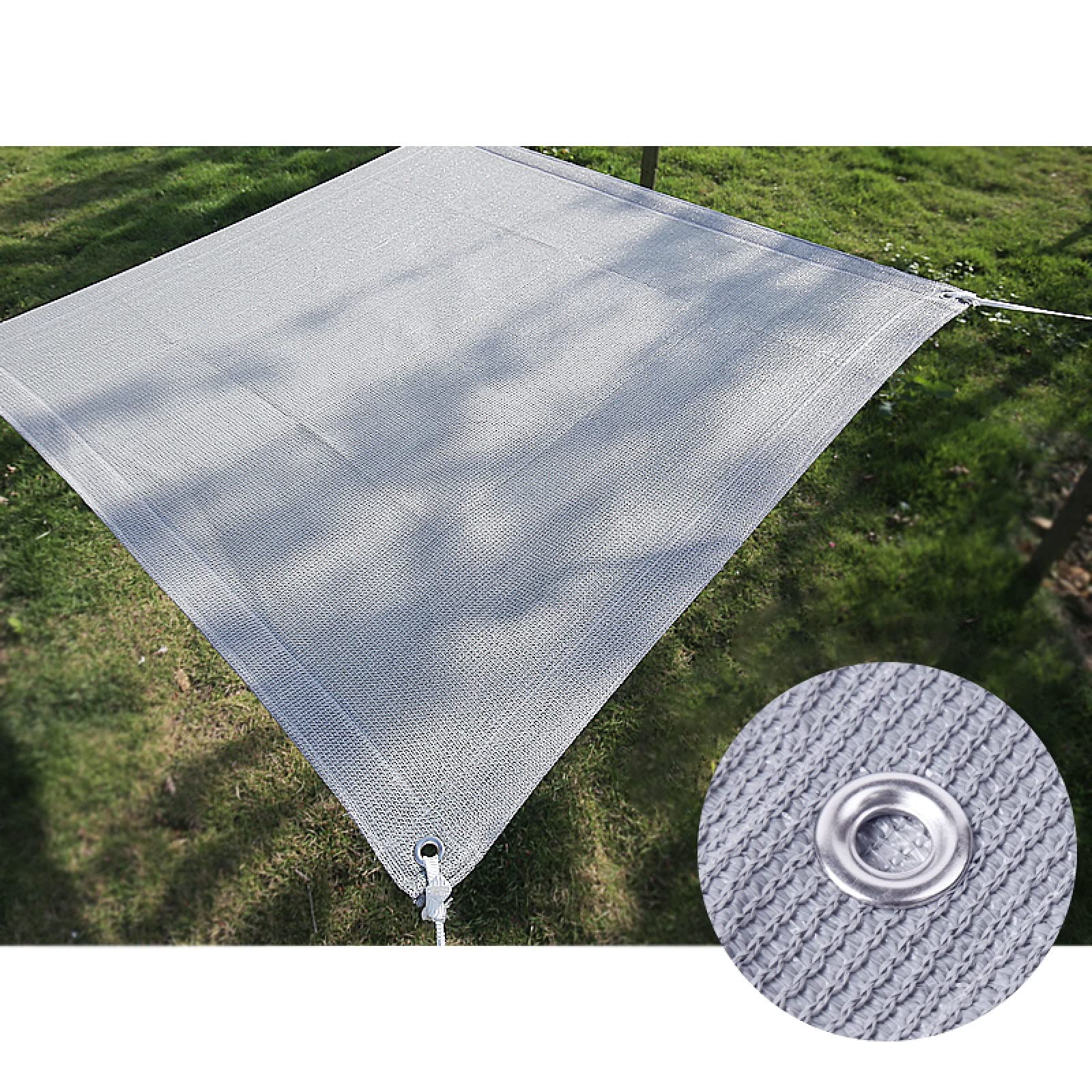 LIFEIBO Rete Parasole Serre Antivento,Protezione Solare Protezione Solare Telo Ombreggiante Anti-UV Tetto del Cortile Tettoia della Tenda del Sole Tenda da Campeggio Copertura Floreale, 42 Dimensioni