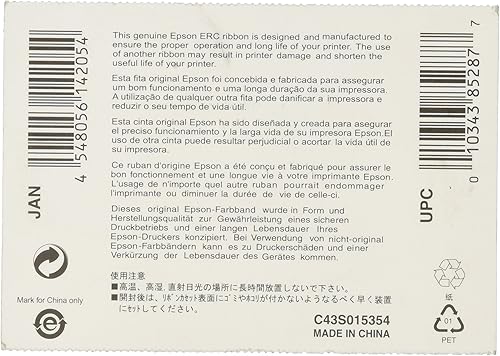 Miniatura 5 de Epson CASETE DE CINTA NEGRA PARA M-160 ( ERC-09B )