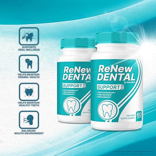 Miniatura 5 de Renovar pastillas de apoyo dental, renovar cápsulas dentales, fórmula avanzada para la salud bucal, renovar el suplemento dental para el bienestar