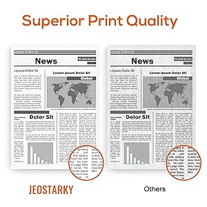 Jeostarky Compatible TN830XL Toner Replacement for Brother TN830XL TN830 XL Toner use with HL-L2460DW HL-L2405W HL-L2400D HL-L2480DW MFC-L2820DW MFC-L2760DW DCP-L2640DW MFC-L2900DW (Black,2 Pack)