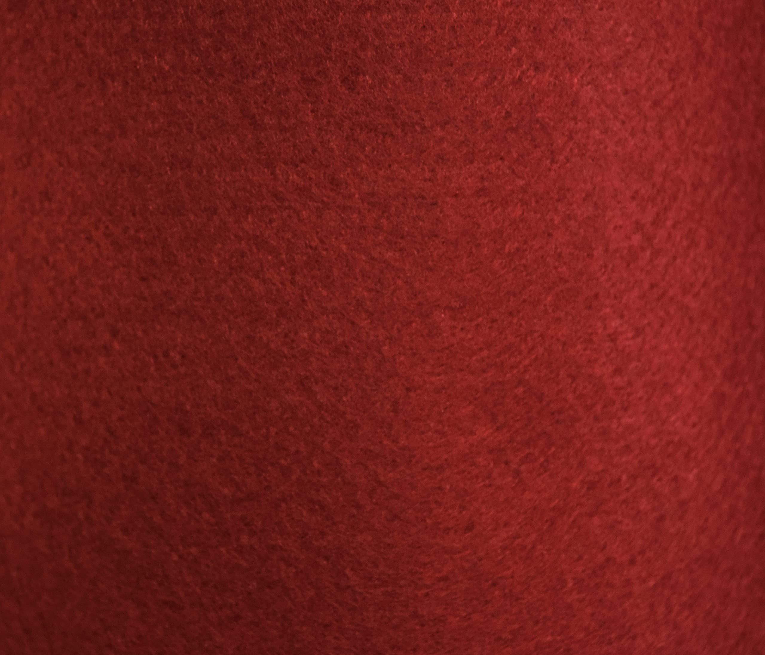 Extra Thick 3-4mm Felt Half Metre and Metre Plain Mixed Polyester Craft Felts (Metre 100cm x 100cm, Wine)