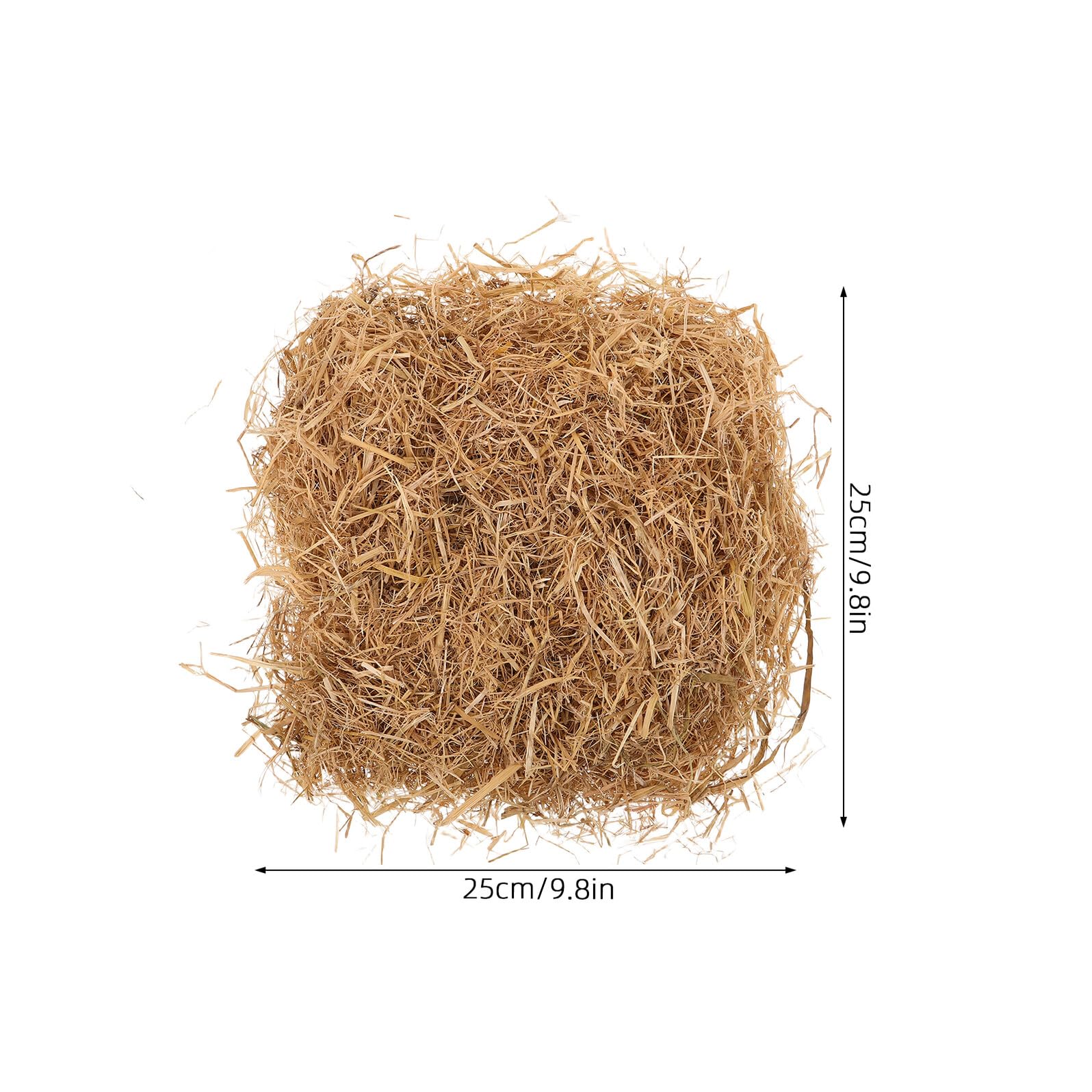 Trockenes Weiches Stroh 0,5 kg Wiederverwendbare Nistmatte für Kaninchen Kleintiere und Hühnerlegebox Saugfähige Schutzunterlage für Stall und Bauernhof