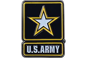 FANMATS Army Emblem 3D Color Metal Emblem