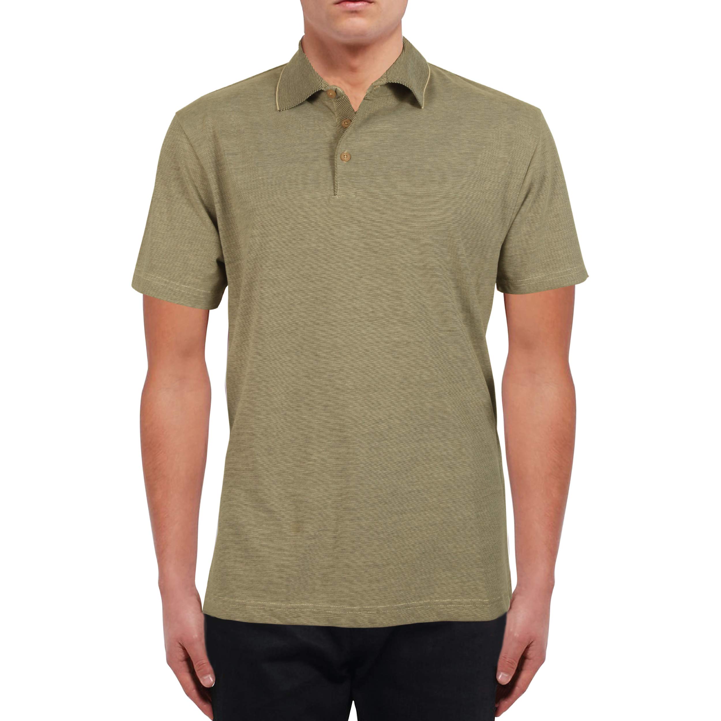 SANTHOMEMens half sleeve polo T-Shirts