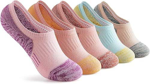 Gonii Womens No Show Socks Athletic Ankle Socks Cushioned Running