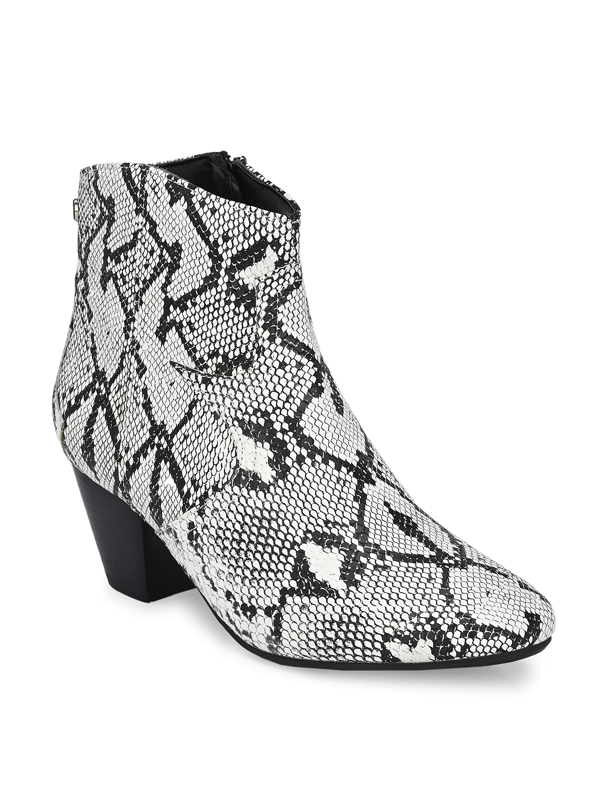 Delize Women Ankle Boots (Offwhite, Numeric_6) (B097YFC72Q) Amazon Price History, Amazon Price Tracker