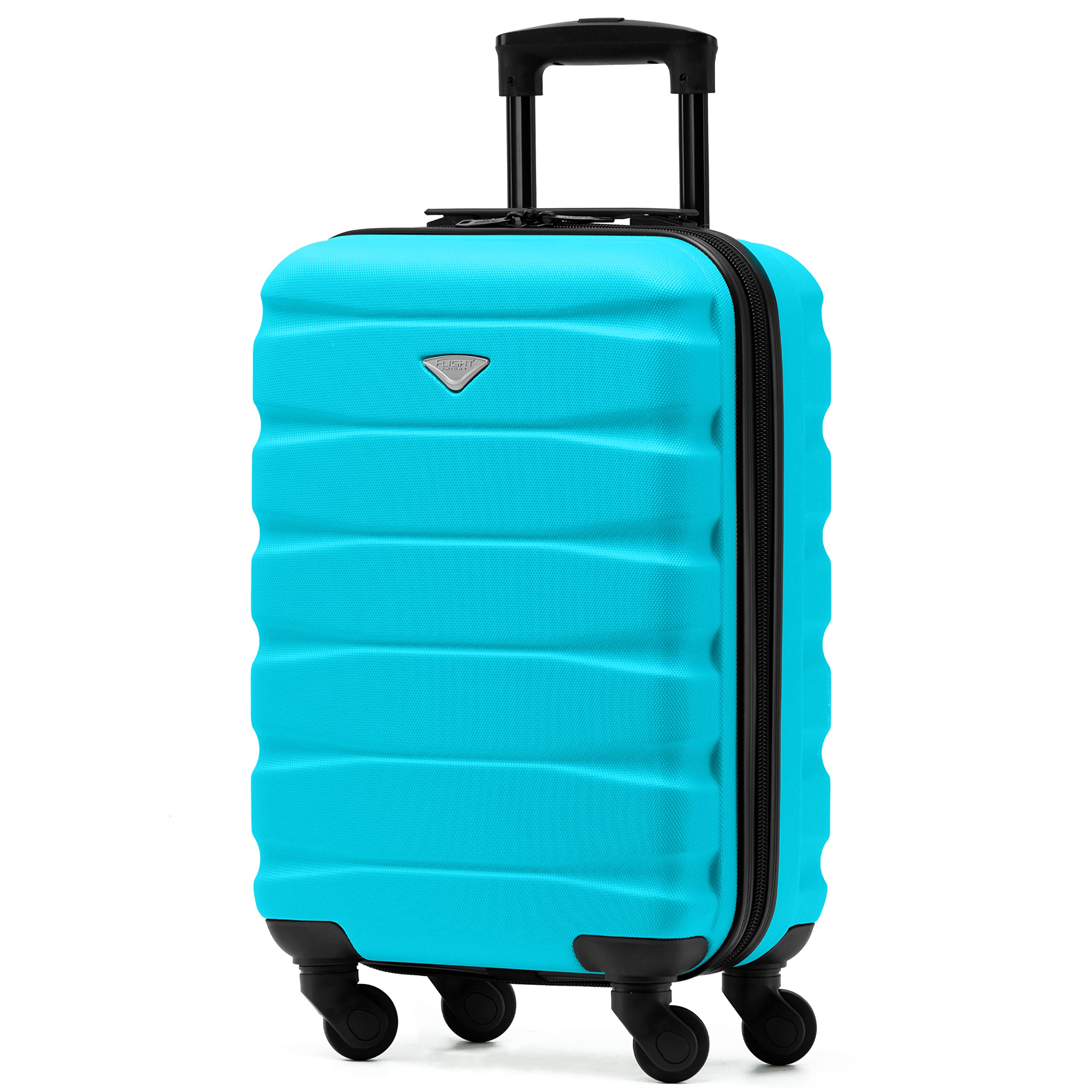 Flight Knight 56x45x25 EasyJet Cabin Bag, Jet2, British Airways Suitcase - Lightweight Small Durable 4-Wheel Cabin Case, Maximum Carry-On Size, ABS Hard Shell, 10kg Hand Luggage Bag- 56 x 45 x 25 — view 21