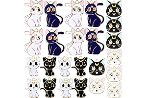 Anjulery Cat Enamel Jewelry Charms for Making
