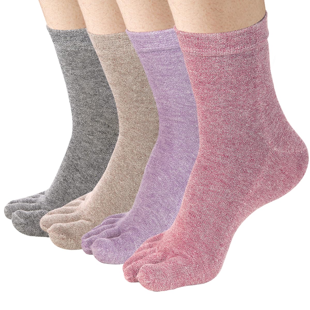 Women's Toe socks For Running Five Finger Socks With Cotton Athletic