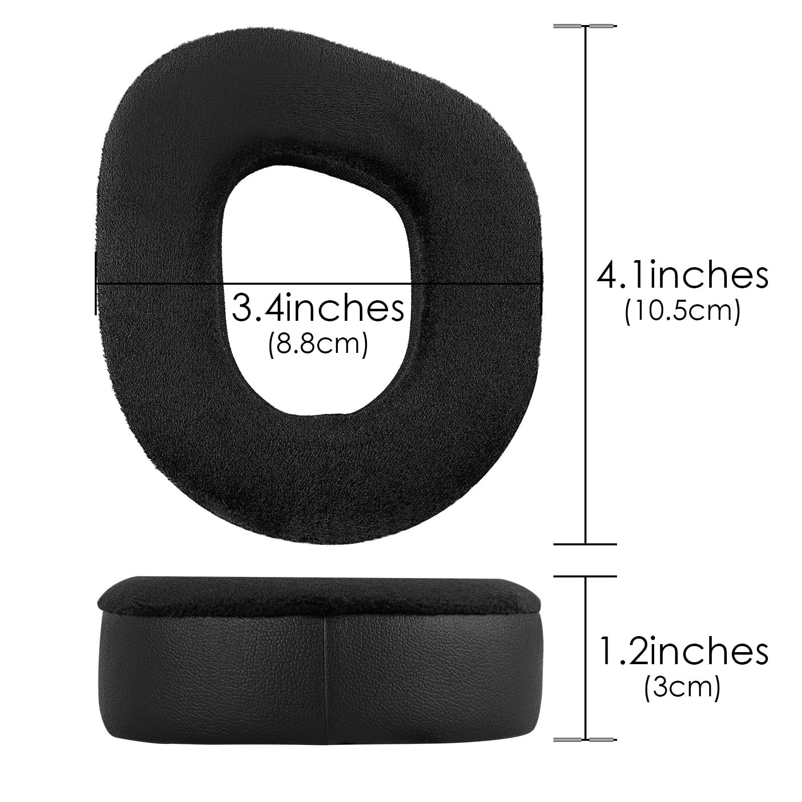 Fascia Di Ricambio In Pelle Proteica Per Turtle Beach Stealth 700 Gen2 / Gen2 MAX – Morbida, 18,3x3 Cm, Sostituzione Semplice