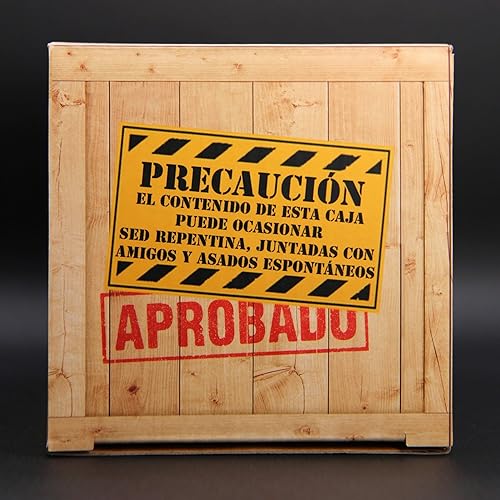 Miniatura 8 de Vaso Fernet con forma de botella cortada en caja decorativa, capacidad de 23.6 fl oz, 700 cc, incluye posavasos