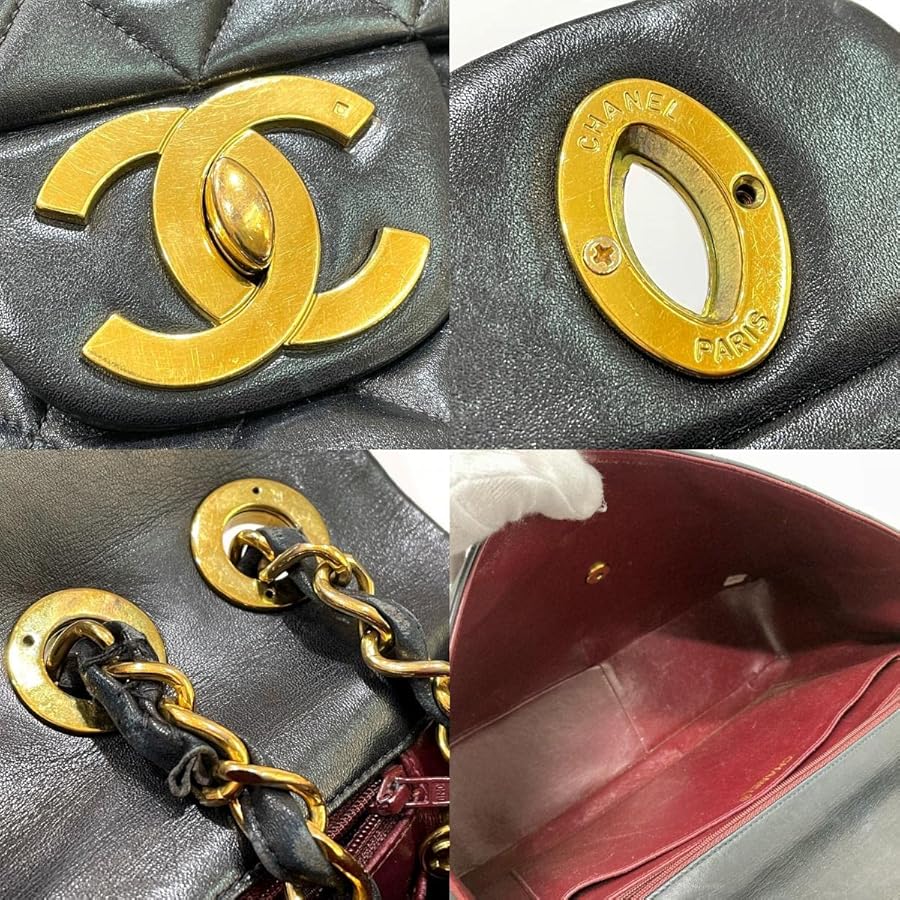 ココマークチェーン CHANEL シャネル ココマーク ラインストーン チャーム チェーン