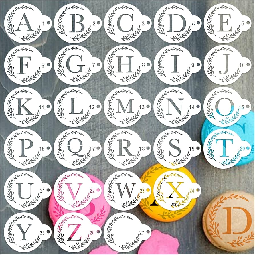 amazon-com-small-letter-stencil-for-cakes-cookie-decorating-stencils-reusable-alphabet-stencil-on-baking-coffee-decorating-card-making-27-letter-cookie-home-kitchen