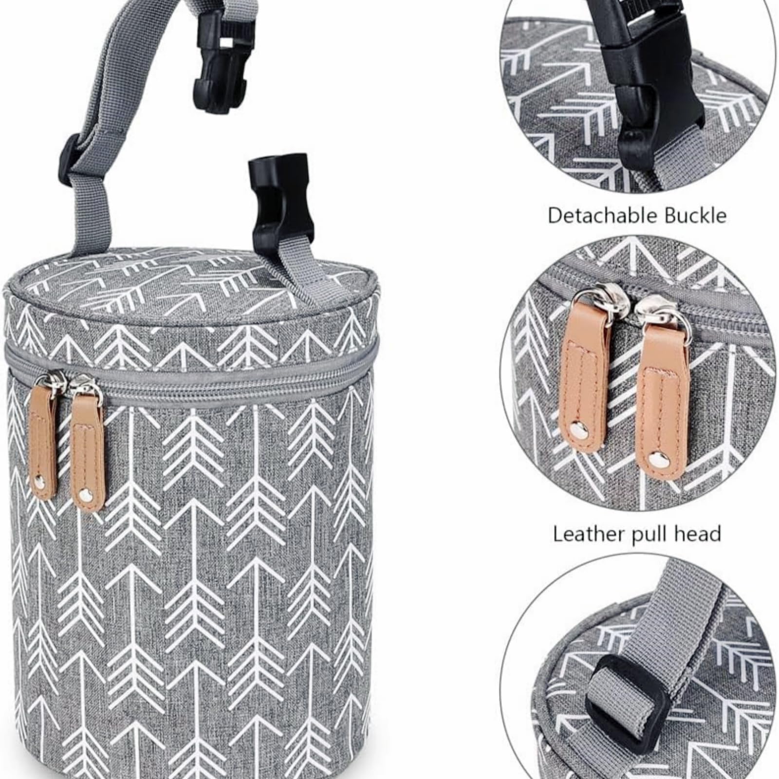 Termos Pappa Infante Porta Bottiglia Termico – Biberon Scalda Portatile con Borsa Termica, Ideale per Latte Infante e Biberon