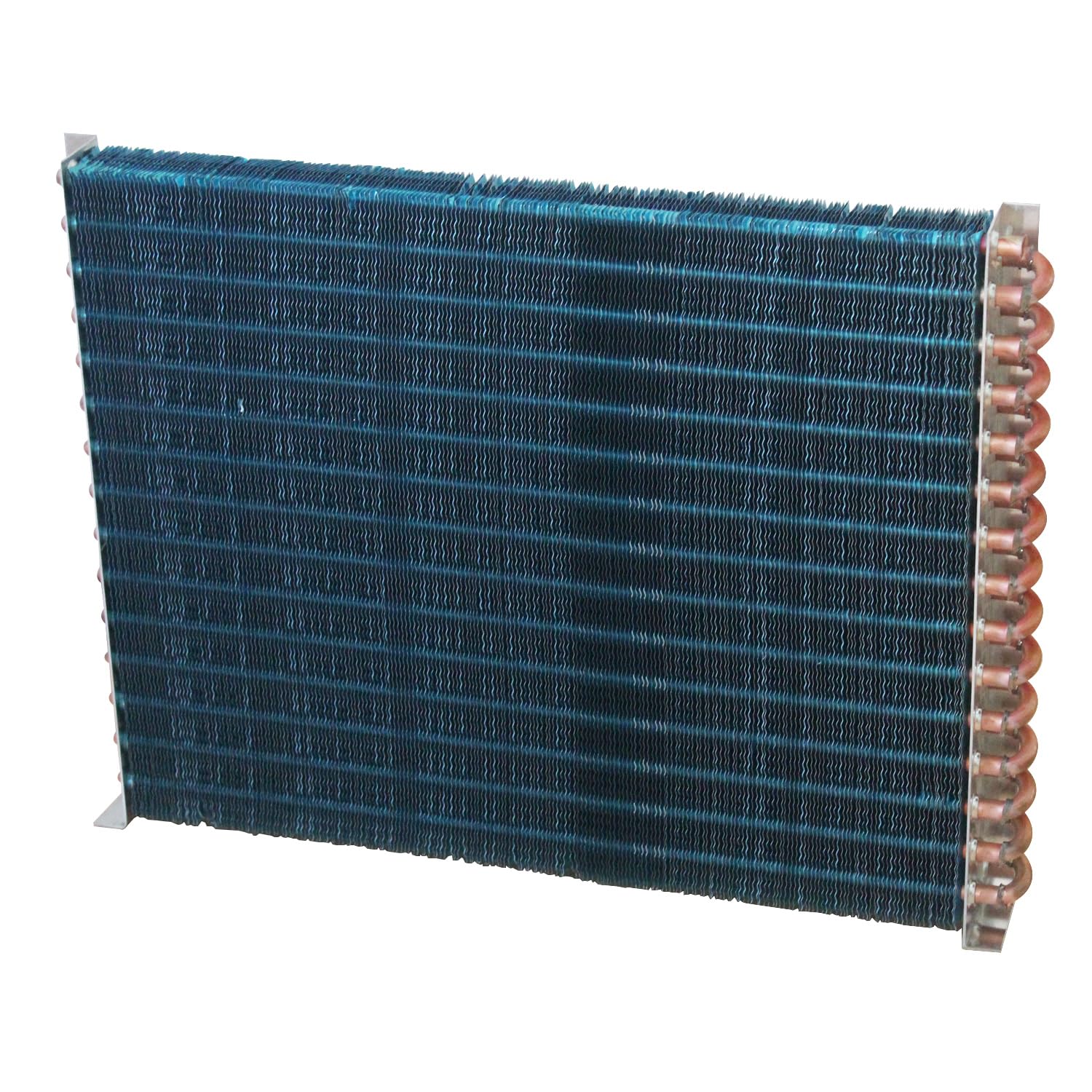 Intercambiador aire agua condensador refrigeración para nevera congelador frigorífica evaporador refrigerador aire acondicionado radiador de tubo cobre aleta aluminio