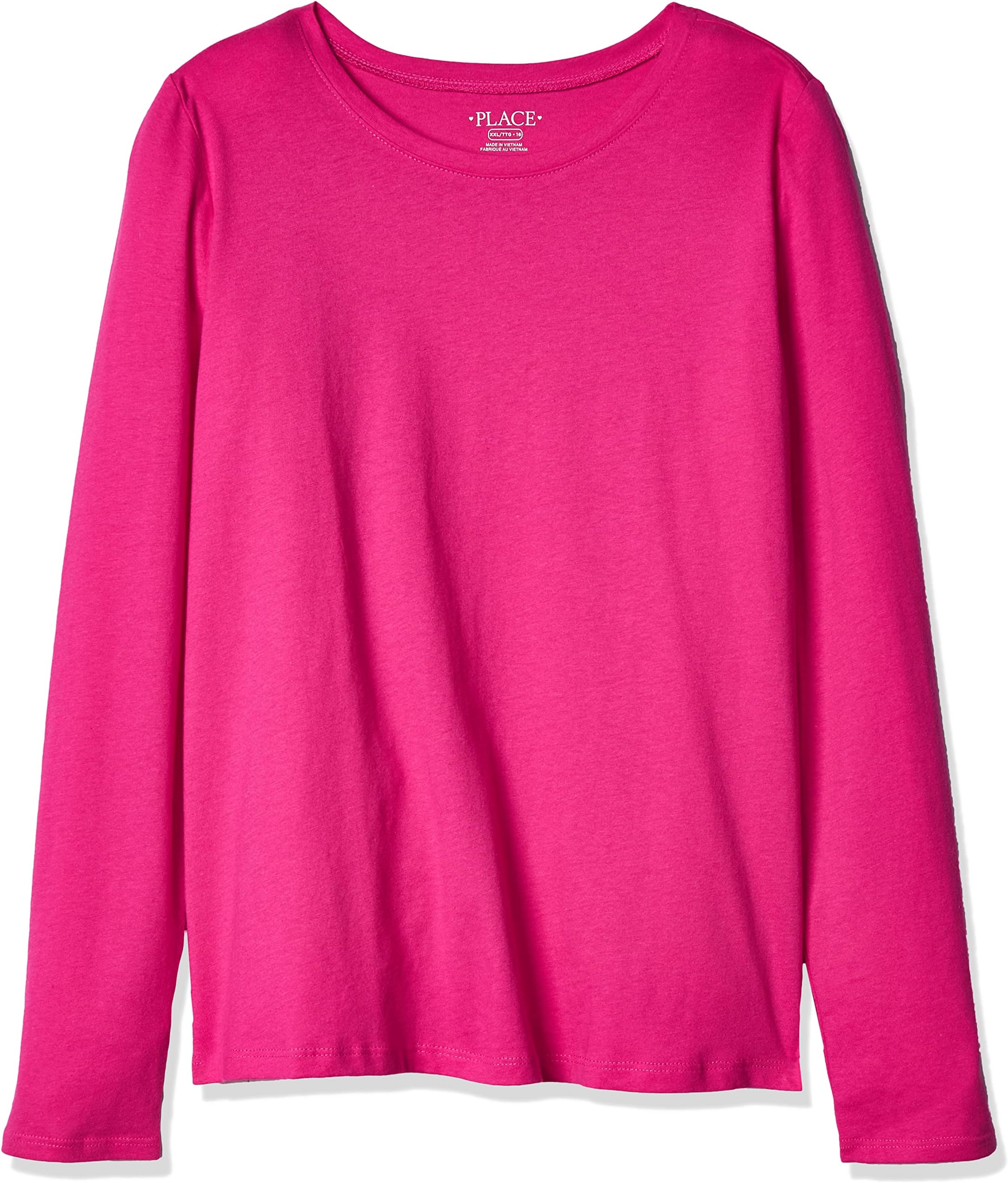 Girls Basic Long Sleeve Layering Tees