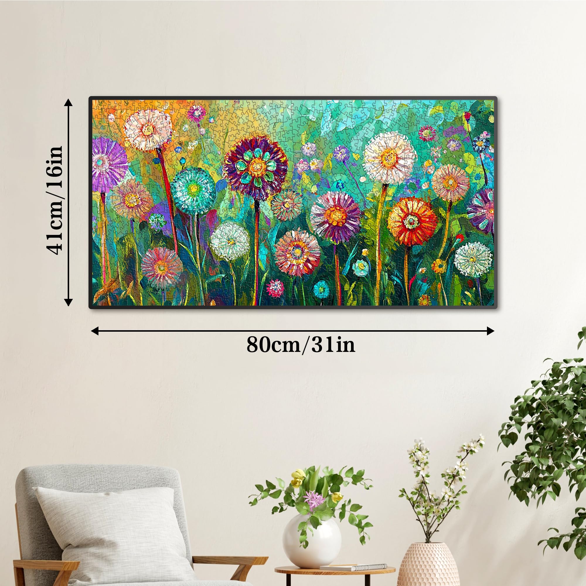 Ginfonr 1000 Piece Jigsaw Puzzles for Adults, DANDELION PLEDGE - Image 2