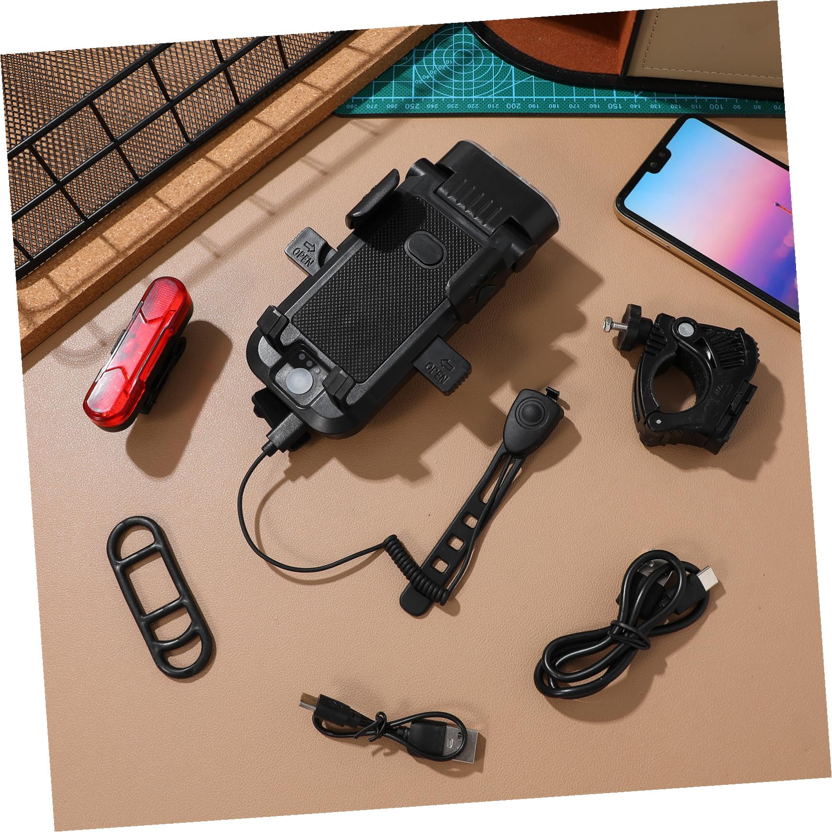 Luz Trasera para Bicicleta Luces Nocturnas para Bicicleta De Montaña Luces Recargables para