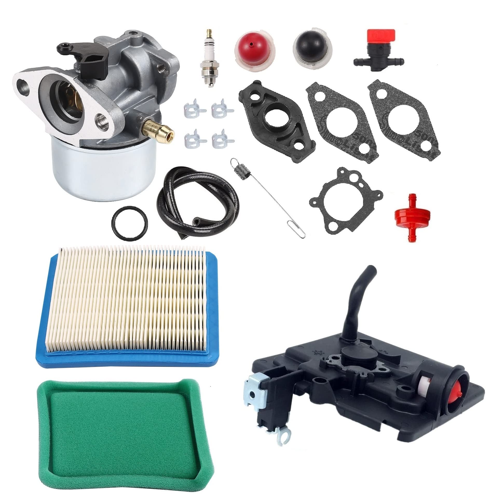 799868 Carburetor For 694202 693909 692648 499617 498170 497586 498254 497314 497347 497410 799872 790821 498255 498966 698444 14111 Carburetor and 795259 Air Cleaner Primer Base