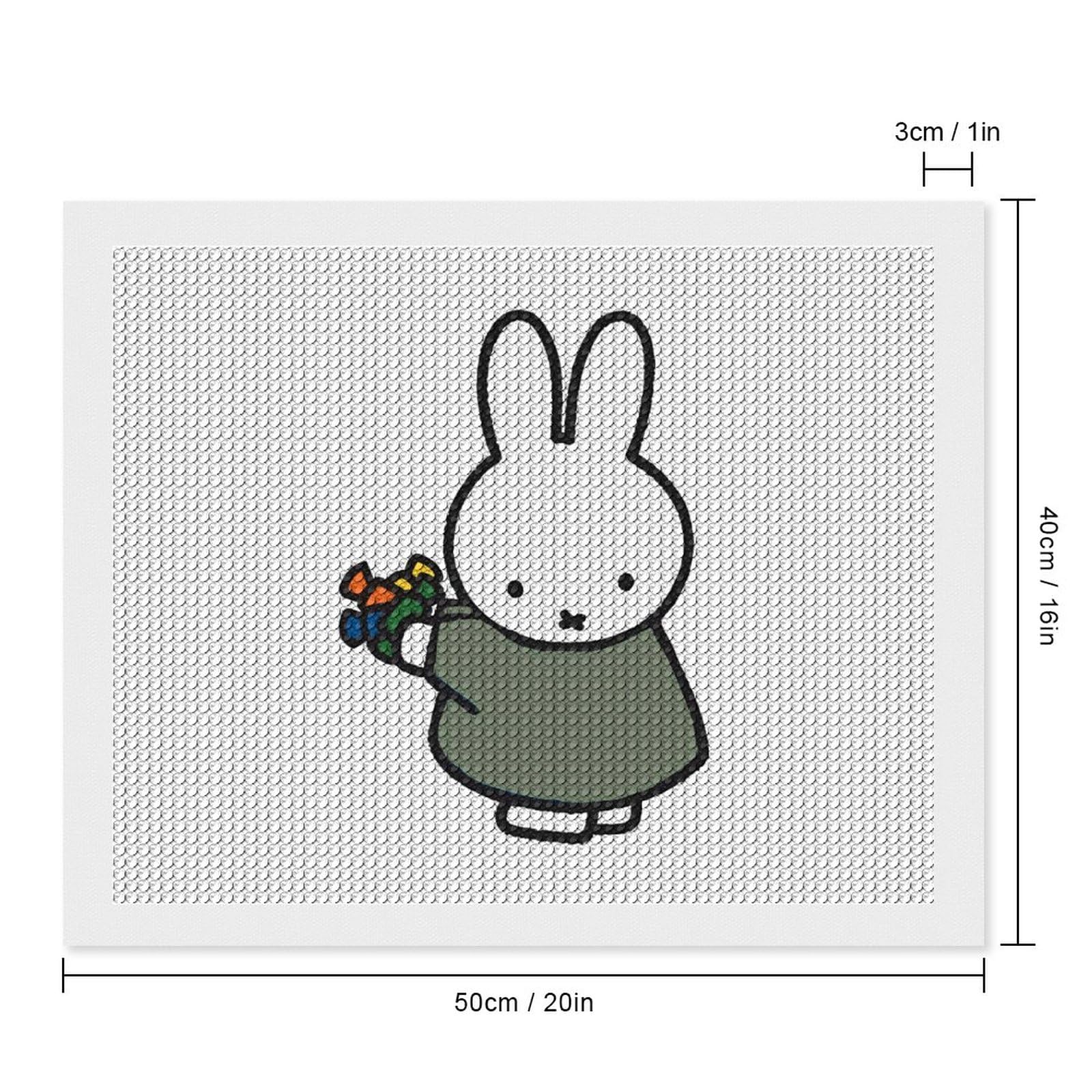 Amazon | ミッフィー ダイヤモンドアート 5Dダイヤモンド塗装