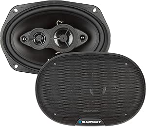 Blaupunkt BPS-E653 6.5" 3-Way Car Speakers 80W With Enhanced Clarity Efficient Design Durable Build Easy Installation