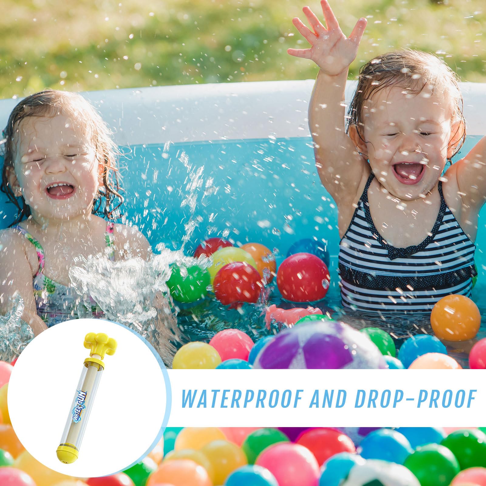 Adult Water Squirter - Water Game Fighting Toys | Water Soaker Toy for Kids | Outdoor Water Combat Set | Pool Accessories, Interactive Outdoor Beach Game for Kids Boys Girls