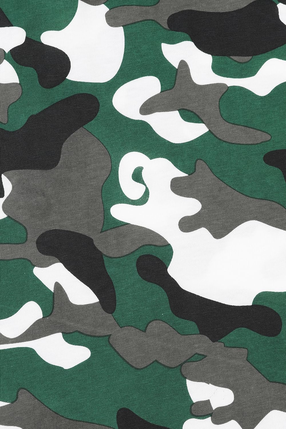 Pyjama court 100 % coton pour garçon Motif camouflage