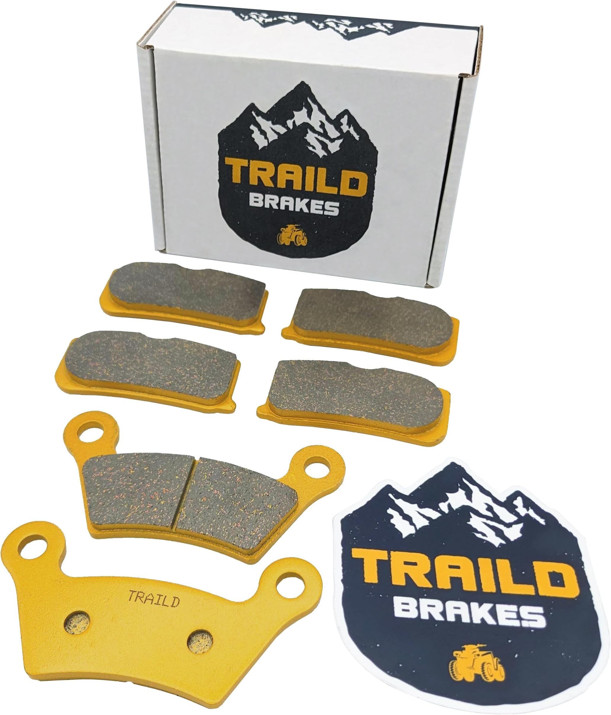 TRW MCB615SI BRAKE PAD SI SINTER OFFROAD CAN AM COMMANDER 800 R EFI XT - Foto 5