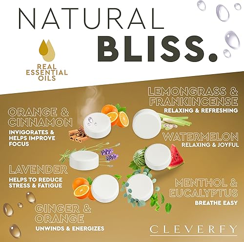 Miniatura 4 de Cleverfy Shower Steamers - Caja de regalo de 12 bombas de ducha con aceites esenciales. Regalos de cumpleaños para mujeres y regalos del día de San