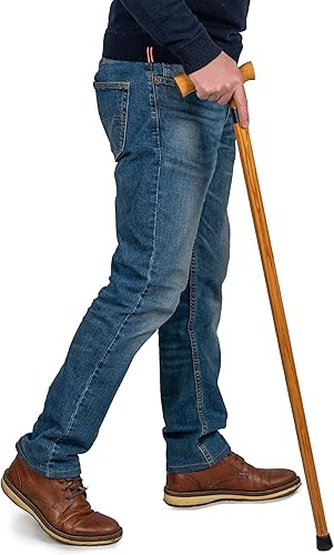 Miniatura 5 de Dr. Watson - Bastón de madera hecho a mano, bastón con mango Fritz