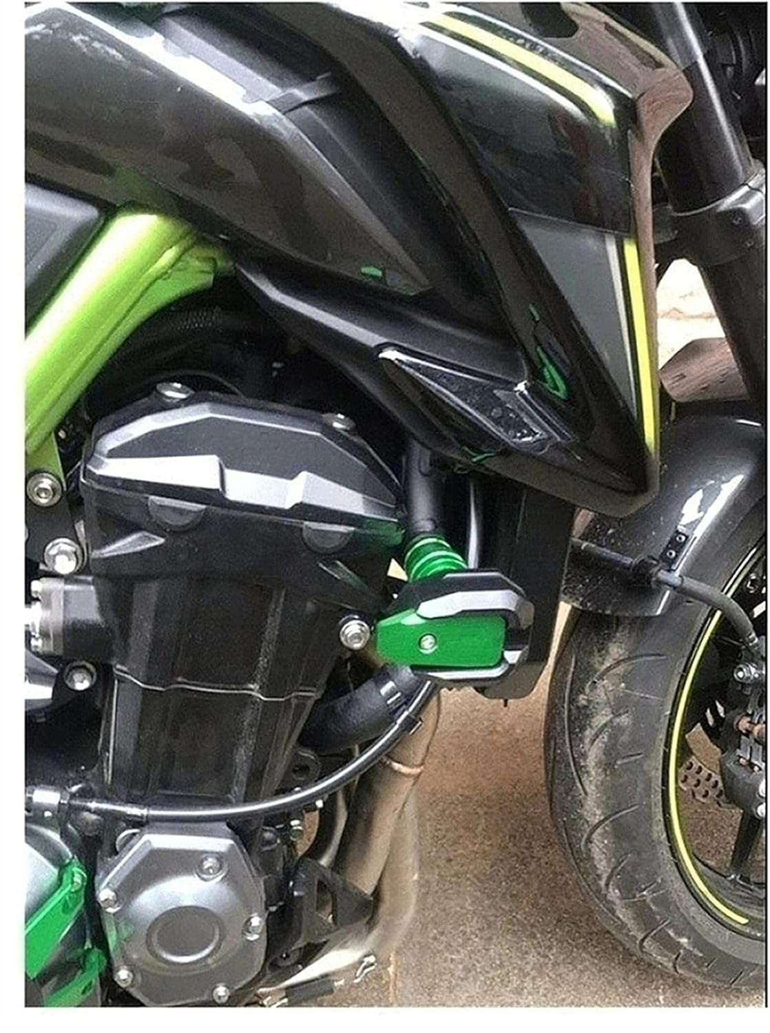 Motorcycle Accessories for Kawasaki Z750 Z750R 2007-2012 2011 2010 Motorcycle Fall Protection Sliding Frame Fairing Shock Protector