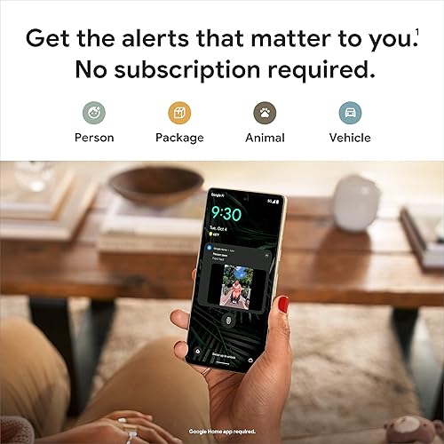 Miniatura 3 de Google Nest Doorbell - (cableado, 2. generación) - Cámara de timbre de video con cable - Cámara de seguridad de timbre - Ceniza (renovado)