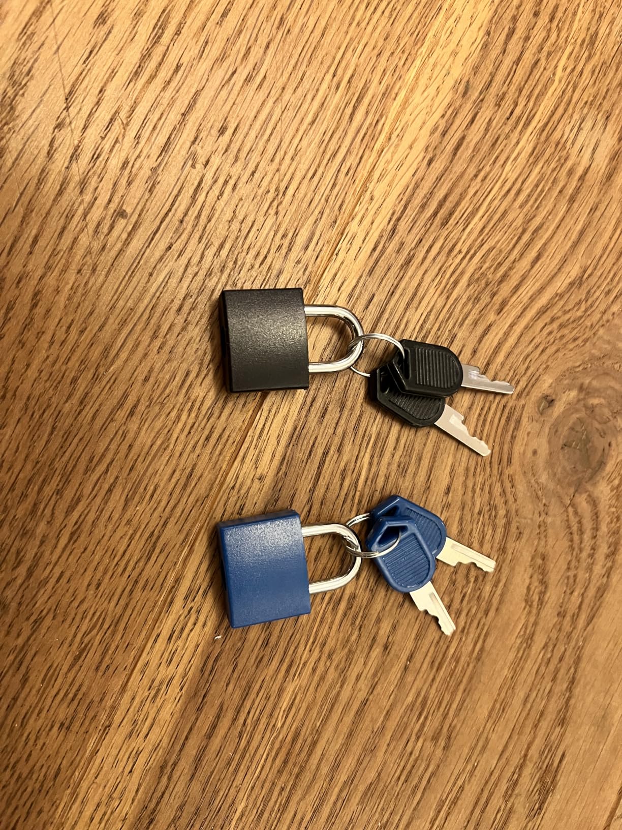 2x Mini-Bügelschlösser (Vorhangschlösser) – 20x30 Mm, Jeweils Mit 2 Schlüsseln, Für Koffer & Mehr