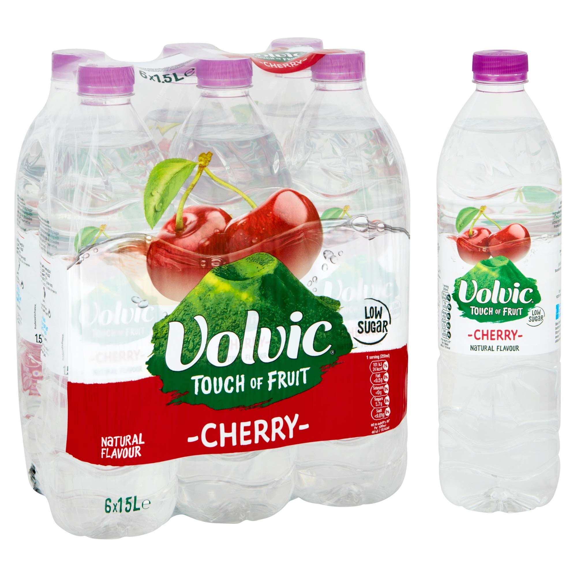 Volvic Sugar Free Touch Of Fruit Strawberry - 1.5L (52.79 Fl Oz - View #13