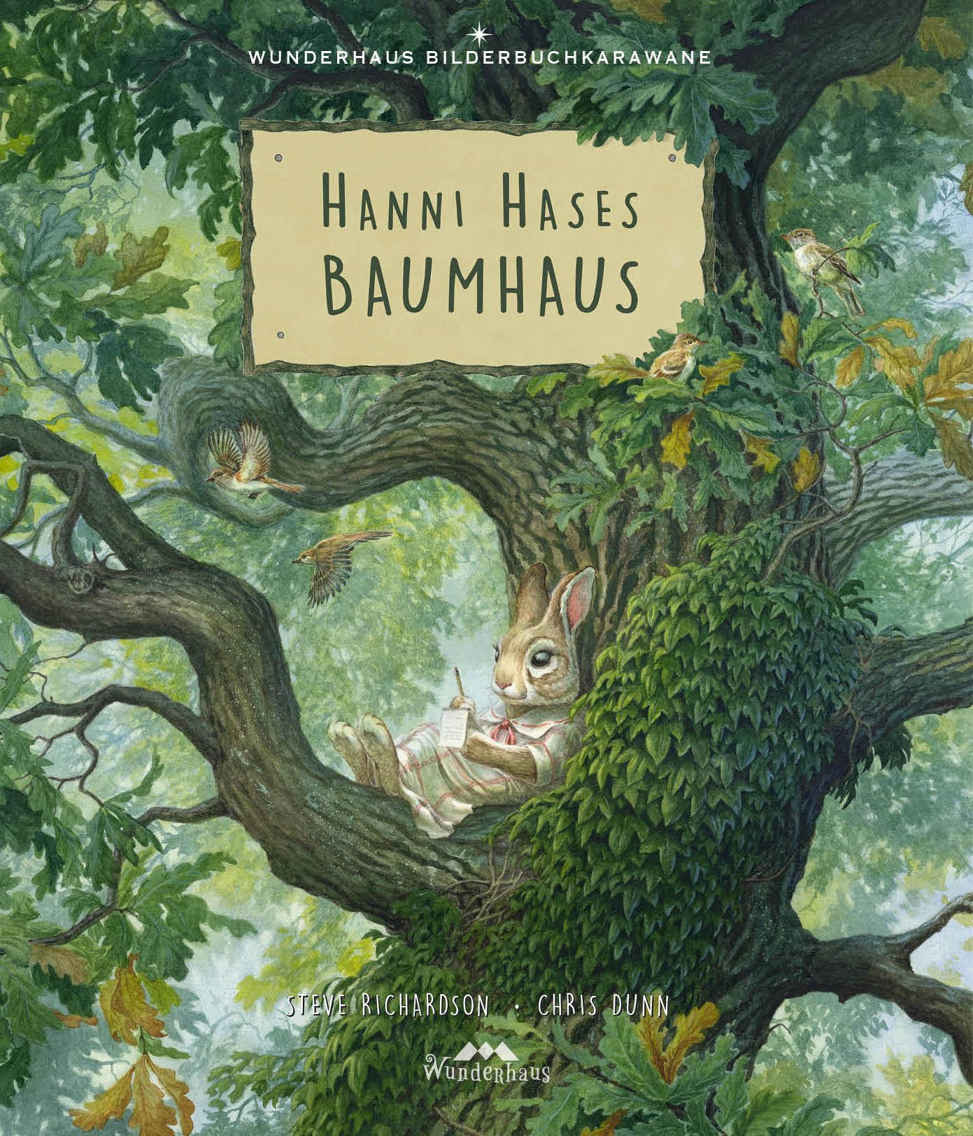 Hanni Hases Baumhaus: Ein Bilderbuch für Kinder zum Lesen und Vorlesen ab 4 Jahre