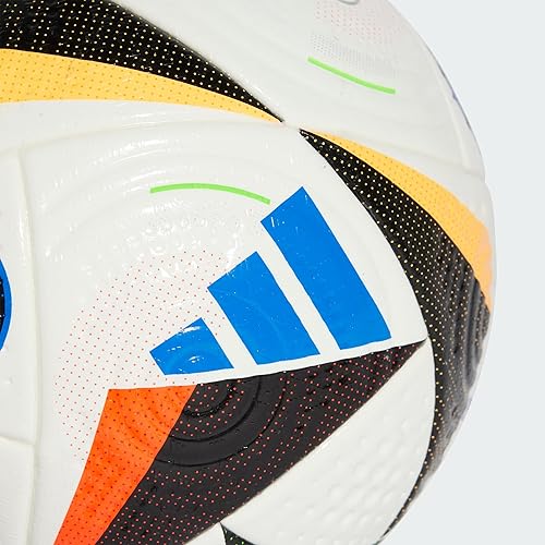 Miniatura 5 de adidas Fussballliebe Euro 2024 FIFA Quality Pro Ball IQ3682, unisex, balón de fútbol, blanconegroazul brillante, 5