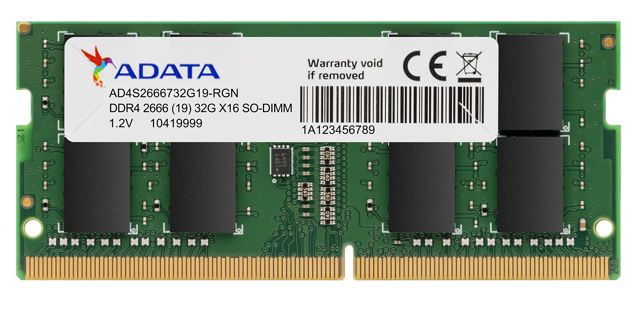 Amazon.in: Buy ADATA - Memory SO-DIMM 32 GB DDR4-2666 Laptop RAM