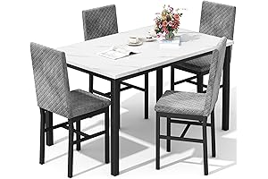 DKLGG Dining Table Set for 4