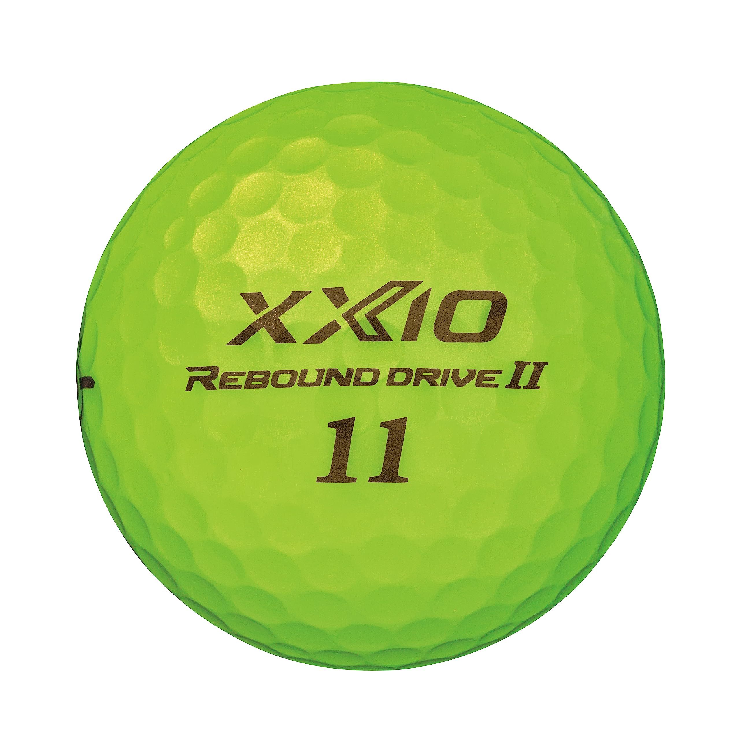 XXIO Boîte de 12 Balles de Golf Rebound Drive II Yellow