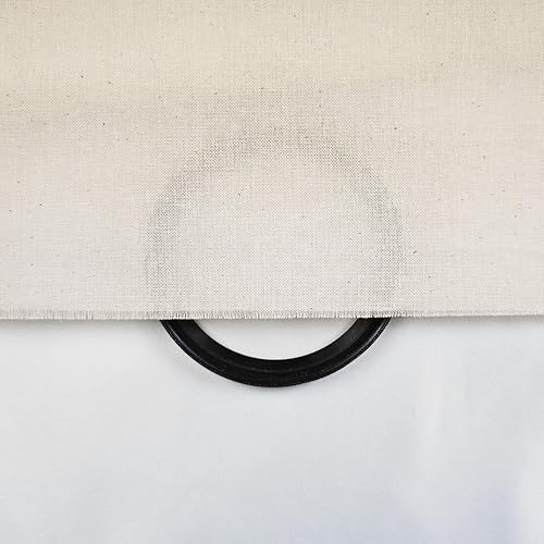 Miniatura 5 de The Yard - Tela de muselina 100 % algodón, tela de lino natural sin blanquear por yarda, 63 pulgadas x 2 yardas, material de tela de lino de