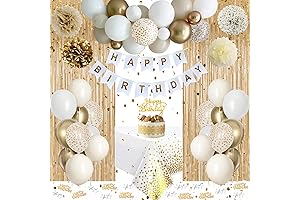 Elegant Golden Birthday Decor: Celebrate in Style