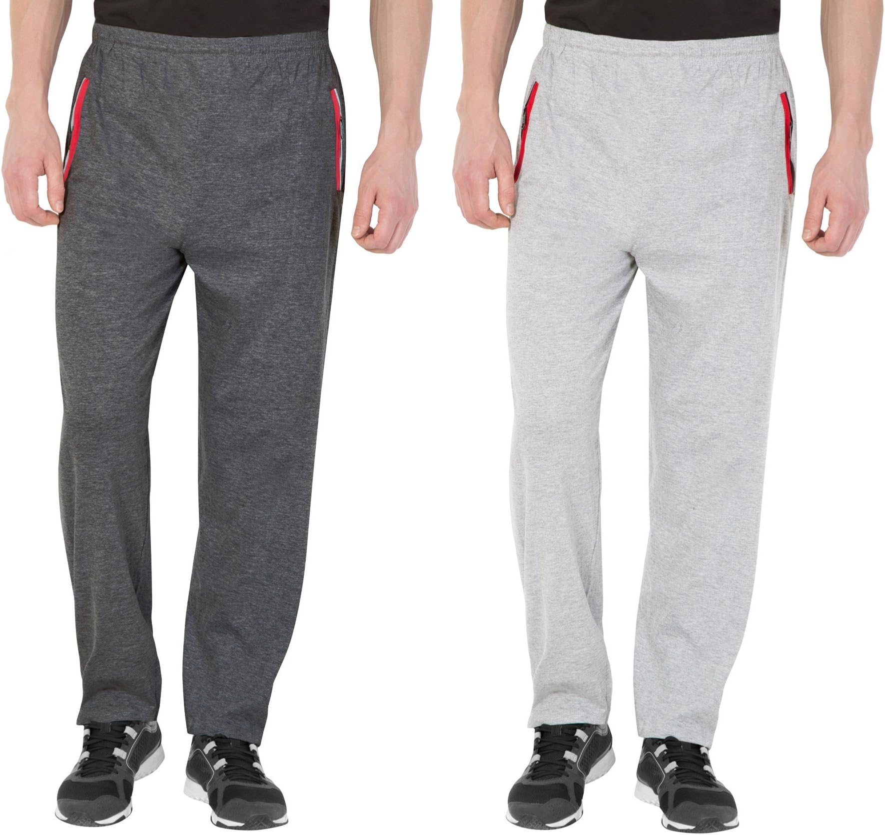 Fflirtygo Men's Regular Fit Trackpants (Pack of 2)