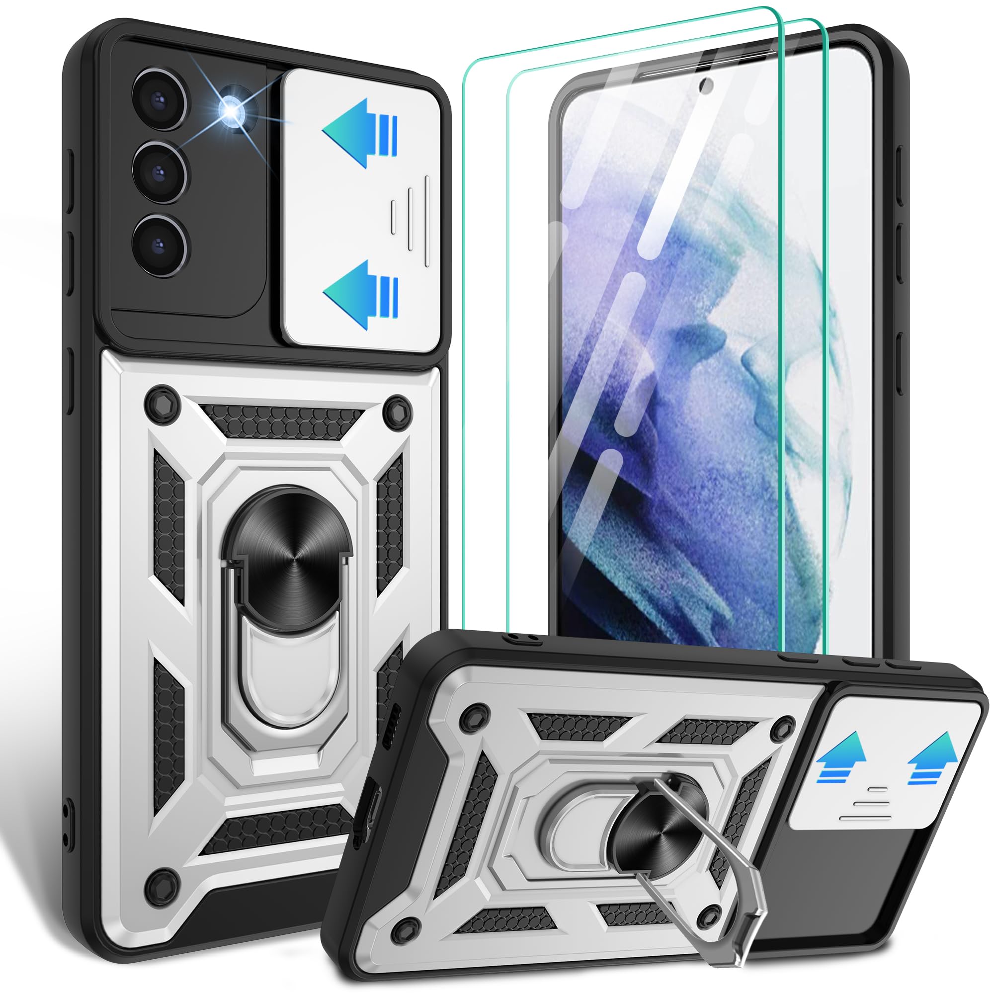 Coque Samsung S21 Plus antichoc pour éviter les bris d'écran et rayures d'objectif - 8