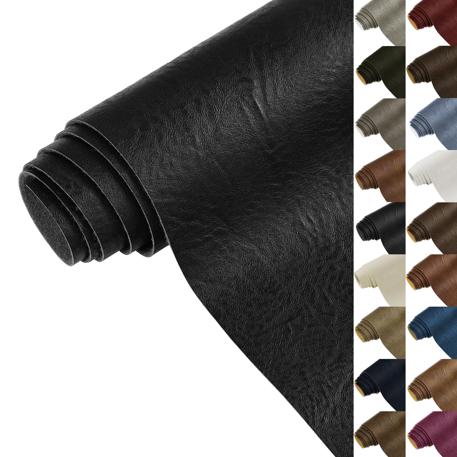 Plage MY_fake leather フード Amazon.com: Faux Leather Fabric, 1.0mm Thicken Soft Upholstery
