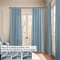 Vista 234 de Orange Linen Curtains 72 Inch Length for Living Room 2 Panels Set Back Tab Loop Pocket Semi Sheer Copper Brown Burnt Orange Curtains for Bedroom