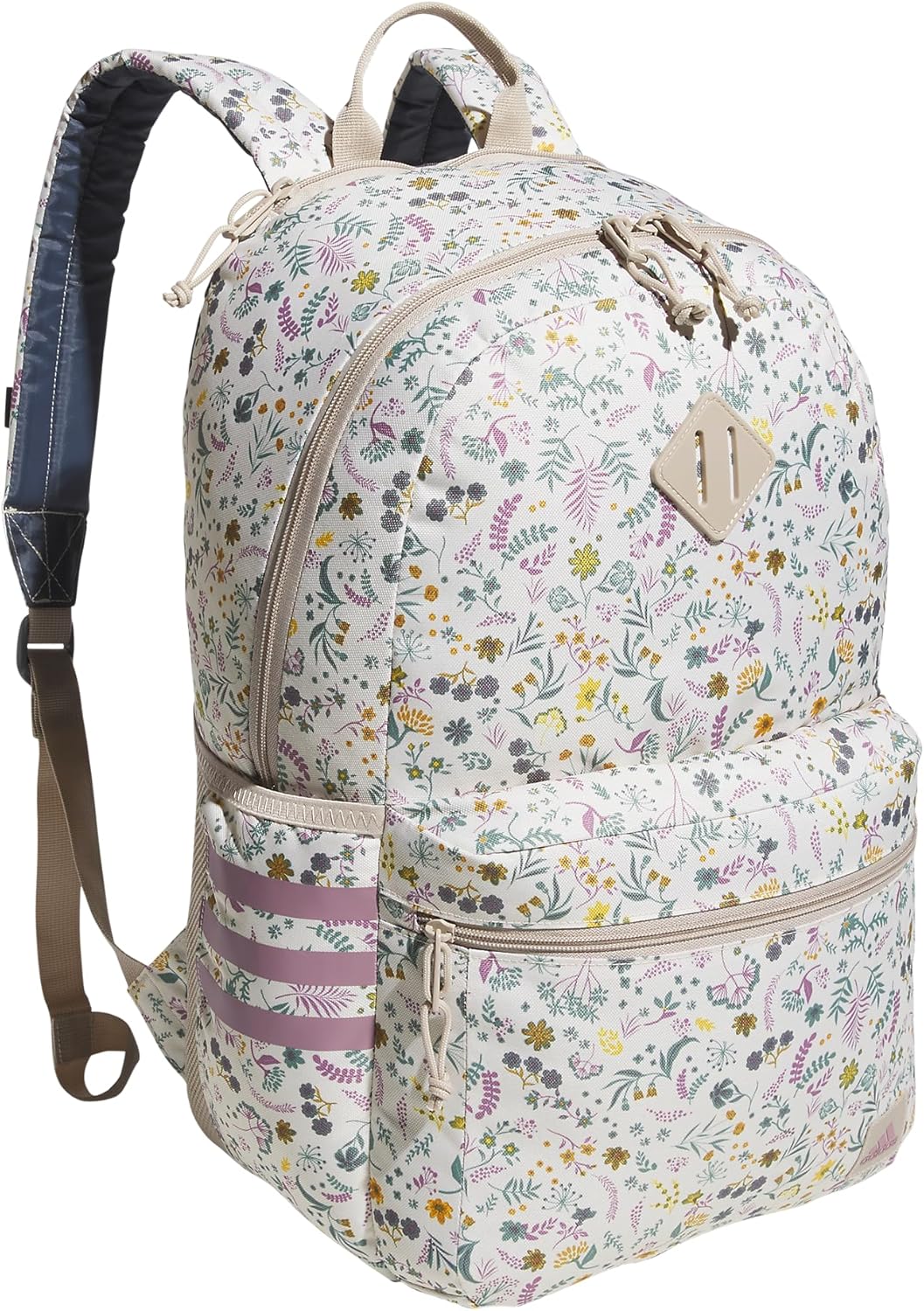 Amazon.com | adidas Classic 3-Stripe Backpack 5.0, Woodland Floral ...