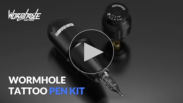 Amazon.com: Wormhole Tattoo Kit Wireless Tattoo Machine Kit