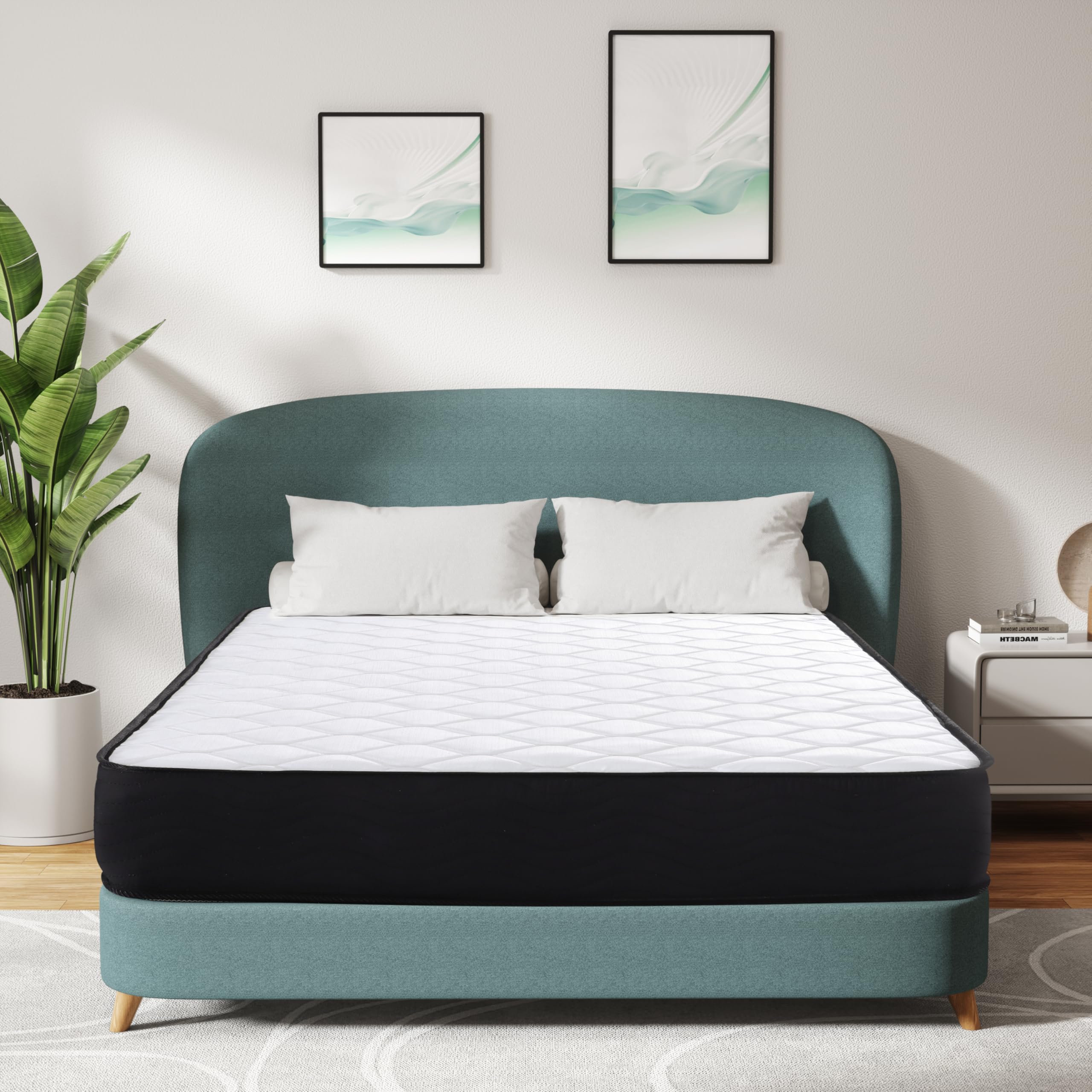 Luxe Matelas 140x190 Epaisseur 24CM,Matelas pour 2 Personnes