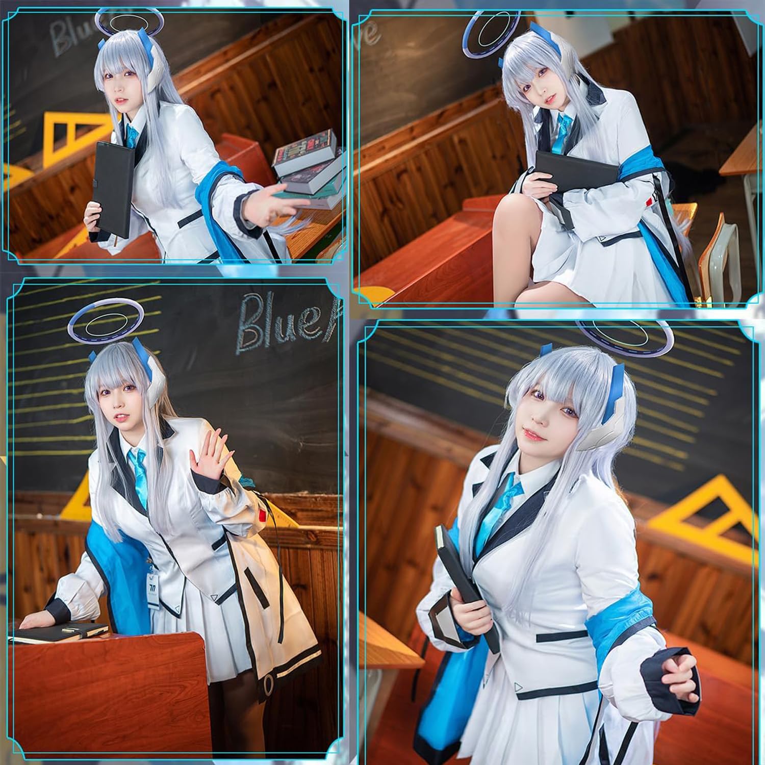 Amazon | ZYNE ブルーアーカイブ 周辺 生塩ノア ジャケット 日常服